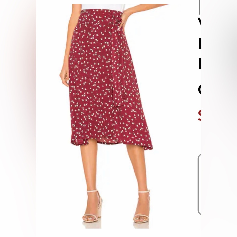 Faithful the brand wrap skirt
